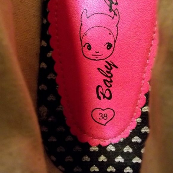 BABY ANGEL Women's Converse Hi-Top EU38, Flowery - Picture 4 of 8